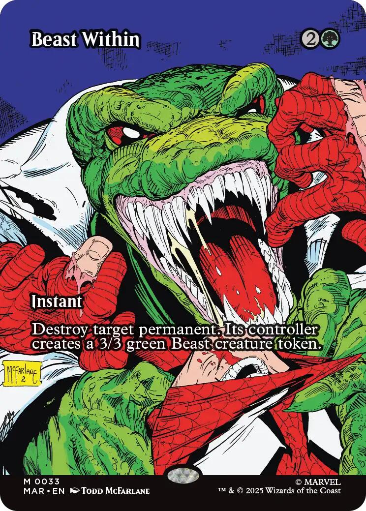 Beast Within (Borderless) [Marvel's Spider-Man: Eternal-Legal] | Gear Gaming Bentonville