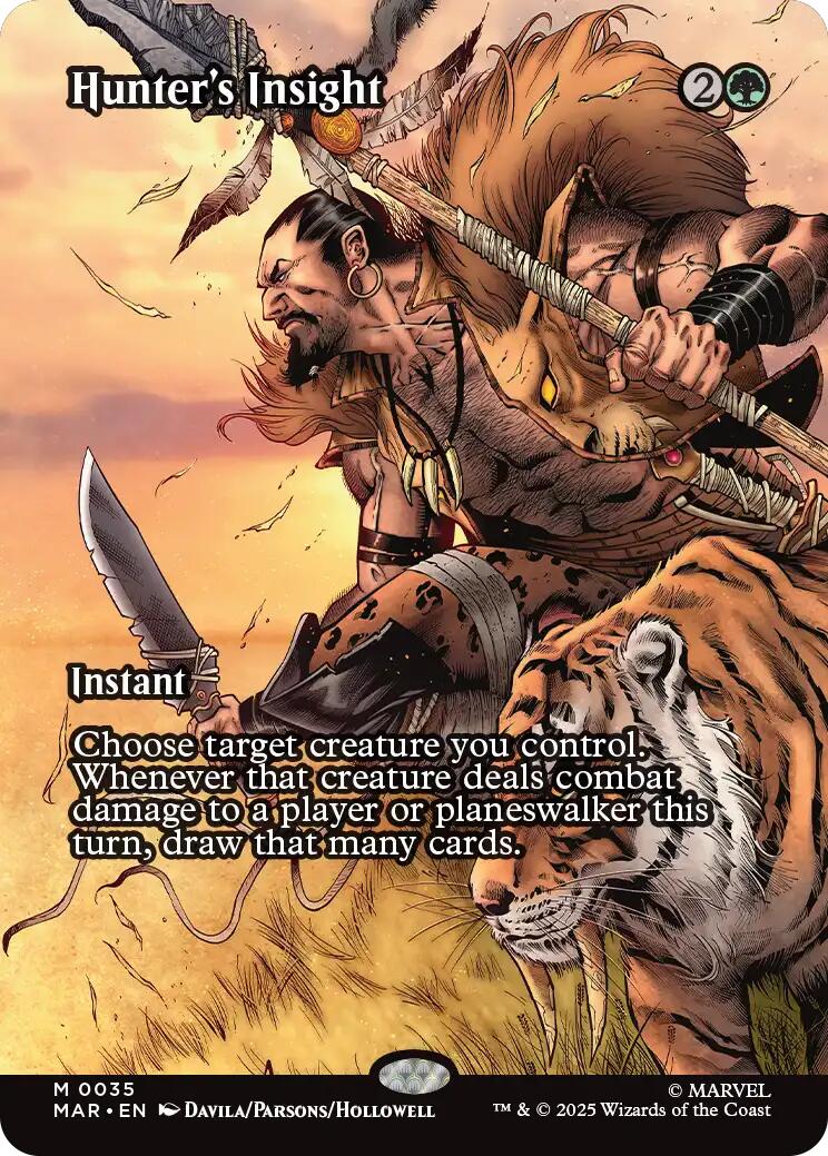 Hunter's Insight (Borderless) [Marvel Universe: Eternal-Legal] | Gear Gaming Bentonville