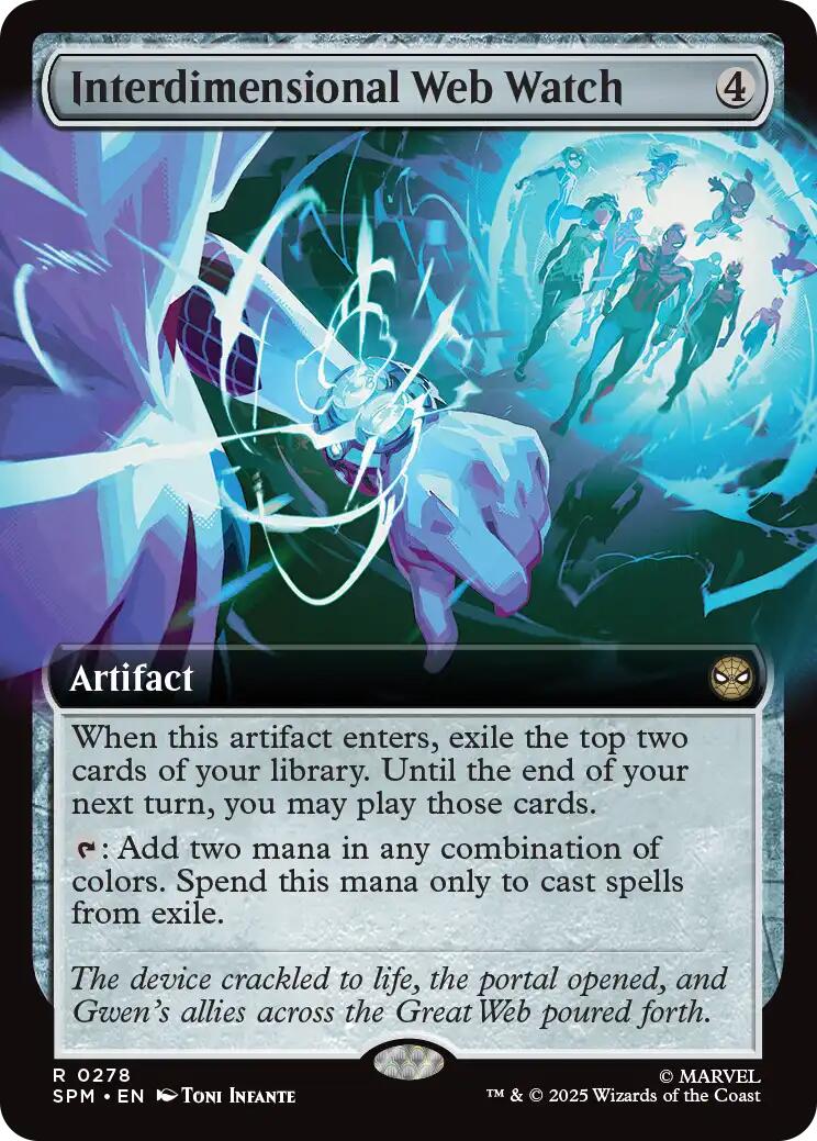 Interdimensional Web Watch (Extended Art) [Marvel's Spider-Man] | Gear Gaming Bentonville