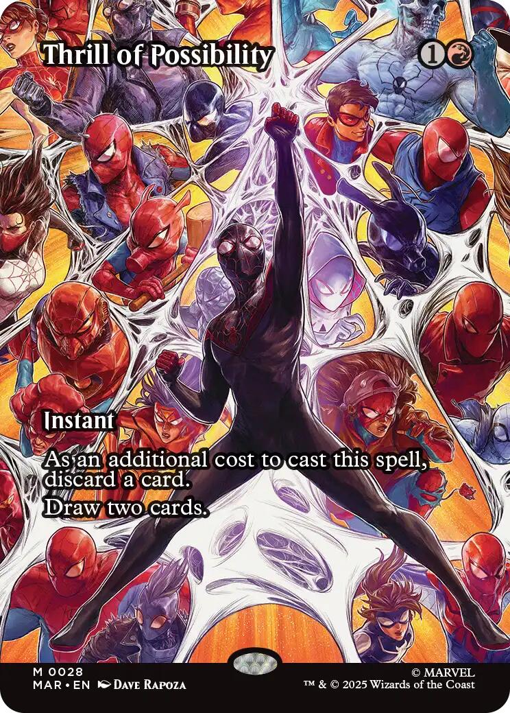 Thrill of Possibility (Borderless) [Marvel's Spider-Man: Eternal-Legal] | Gear Gaming Bentonville