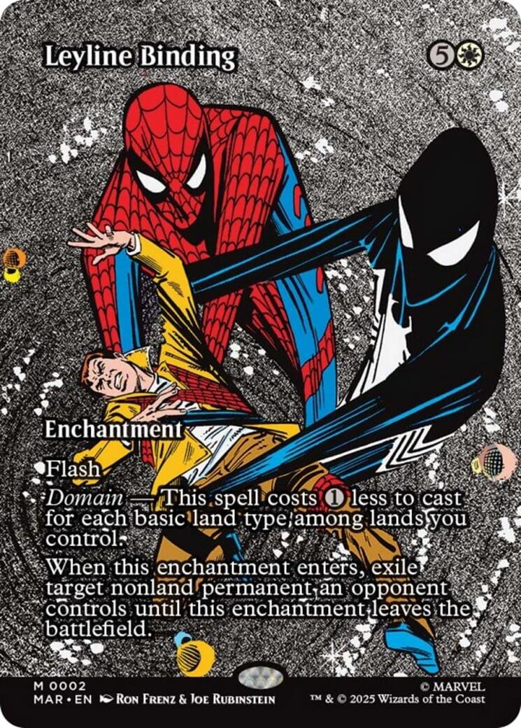 Leyline Binding (Borderless) [Marvel Universe: Eternal-Legal] | Gear Gaming Bentonville