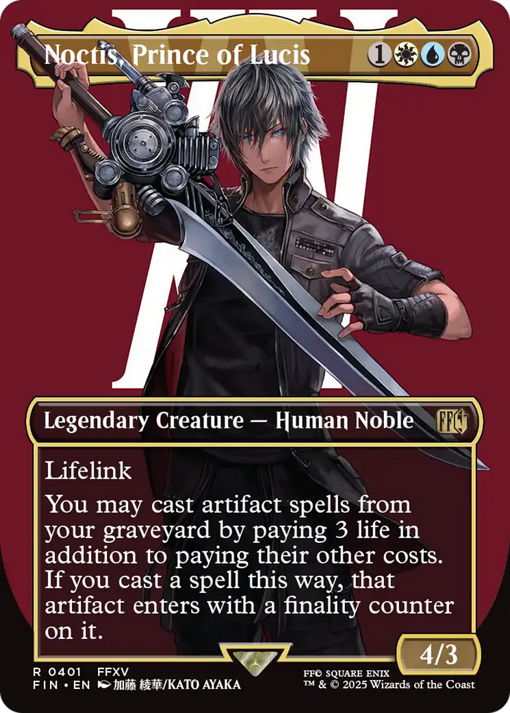 Noctis, Prince of Lucis (Borderless) [FINAL FANTASY] | Gear Gaming Bentonville