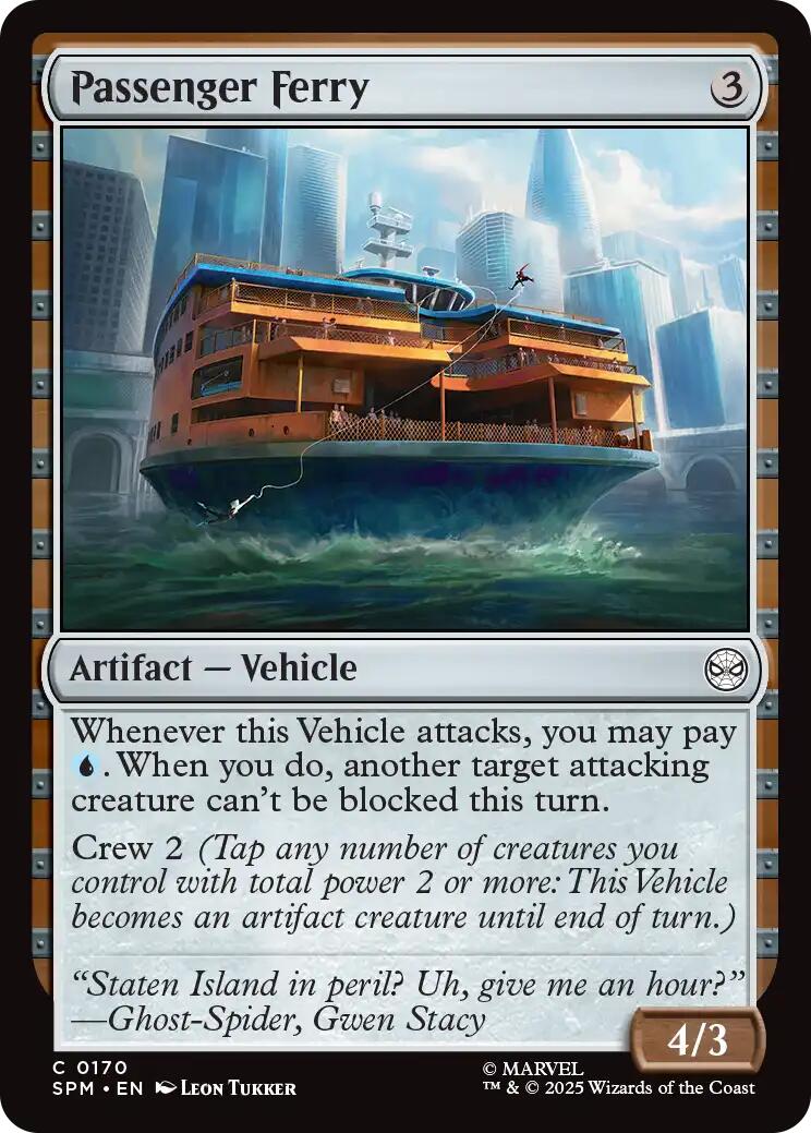 Passeneger Ferry [Marvel's Spider-Man] | Gear Gaming Bentonville