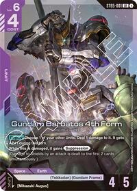 Gundam Barbatos 4th Form (ST05-001) [Starter Deck 05: Iron Bloom] | Gear Gaming Bentonville