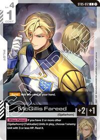 McGillis Fareed (ST05-012) [Starter Deck 05: Iron Bloom] | Gear Gaming Bentonville