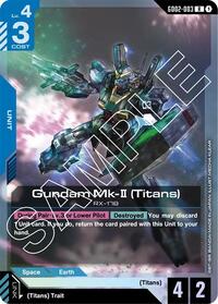 Gundam Mk-II (Titans) [Dual Impact] | Gear Gaming Bentonville