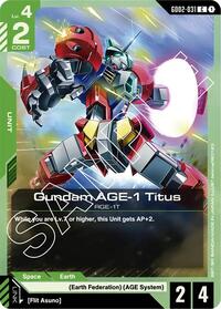 Gundam AGE-1 Titus [Dual Impact] | Gear Gaming Bentonville