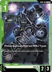 Police Zaku (Armored RRU Type) [Dual Impact] | Gear Gaming Bentonville