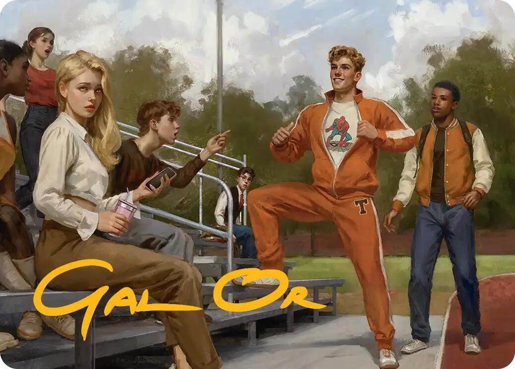 Flash Thompson, Spider-Fan Art Card (Gold-Stamped Signature) [Marvel's Spider-Man Art Series] | Gear Gaming Bentonville