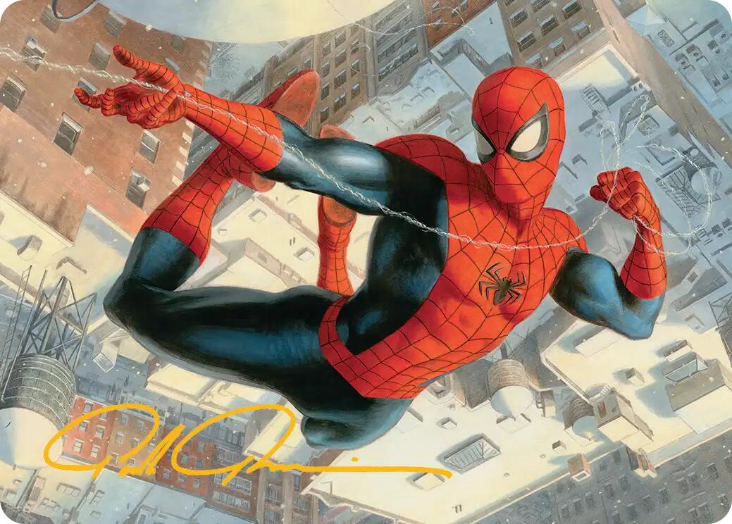 Spider-Man, Peter Parker Art Card (Gold-Stamped Signature) [Marvel's Spider-Man Art Series] | Gear Gaming Bentonville