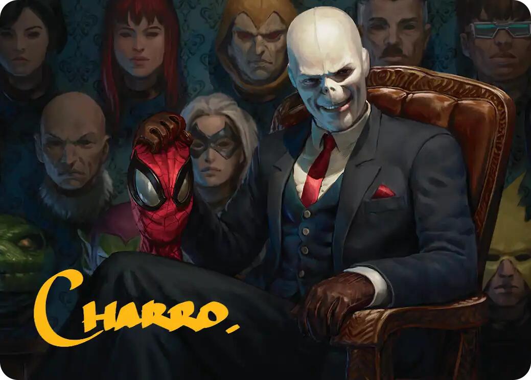 Chameleon, Master of Disguise Art Card (Gold-Stamped Signature) [Marvel's Spider-Man Art Series] | Gear Gaming Bentonville