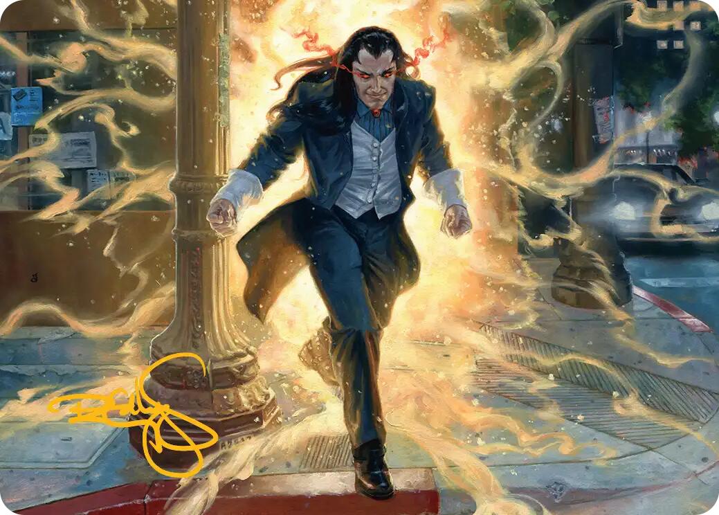 Morlun, Devourer of Spiders Art Card (Gold-Stamped Signature) [Marvel's Spider-Man Art Series] | Gear Gaming Bentonville