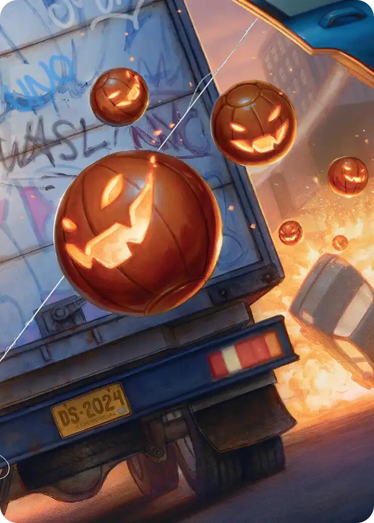 Pumpkin Bombs Art Card [Marvel's Spider-Man Art Series] | Gear Gaming Bentonville