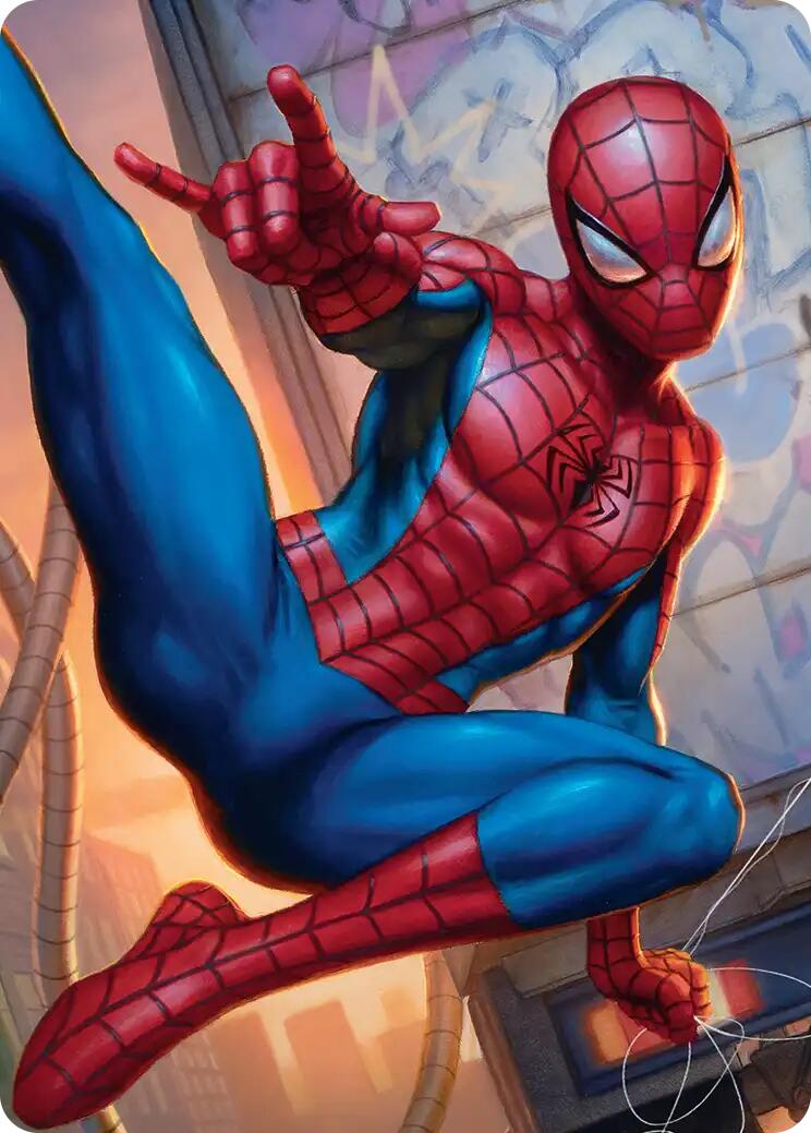 Sensational Spider-Man Art Card [Marvel's Spider-Man Art Series] | Gear Gaming Bentonville