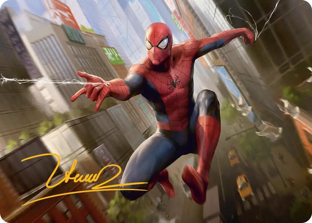 Amazing Spider-Man Art Card (24/54) (Gold-Stamped Signature) [Marvel's Spider-Man Art Series] | Gear Gaming Bentonville