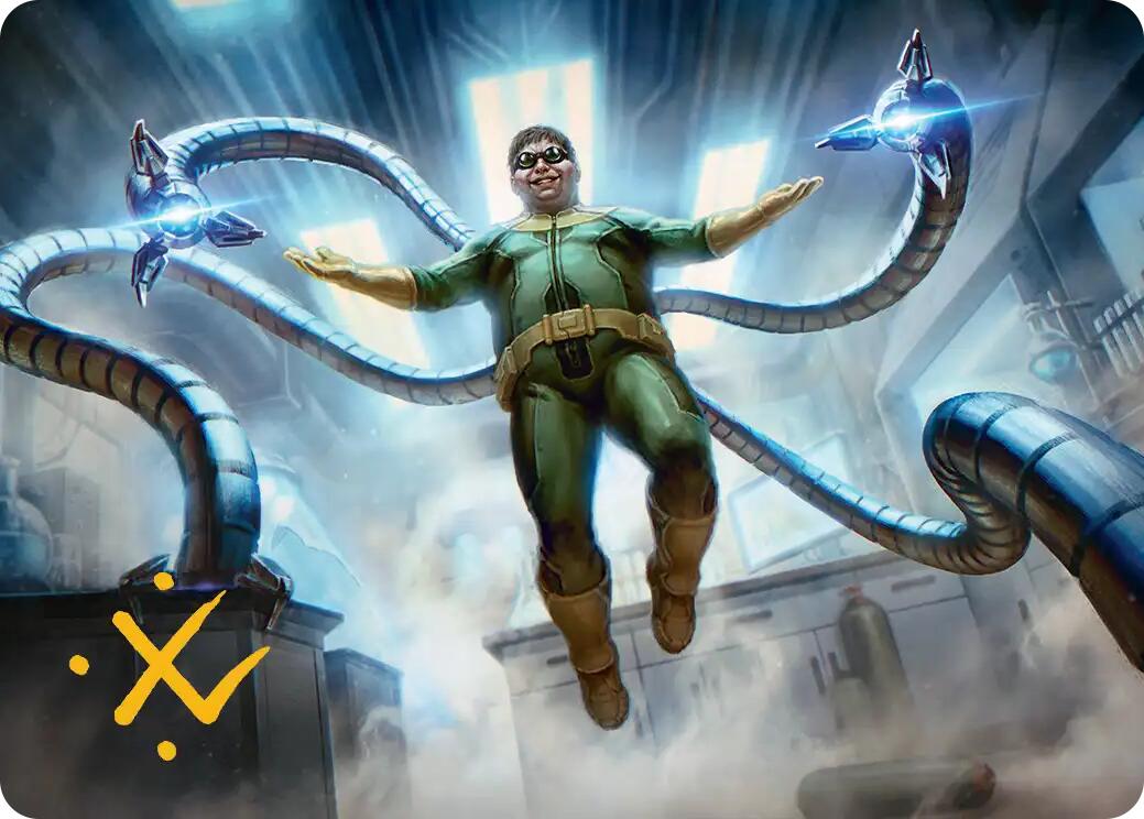 Doctor Octopus, Master Planner Art Card (25/54) (Gold-Stamped Signature) [Marvel's Spider-Man Art Series] | Gear Gaming Bentonville