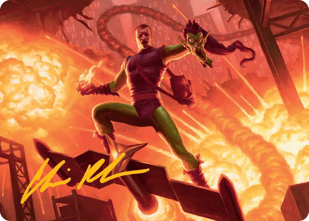 Green Goblin, Revenant Art Card (Gold-Stamped Signature) [Marvel's Spider-Man Art Series] | Gear Gaming Bentonville