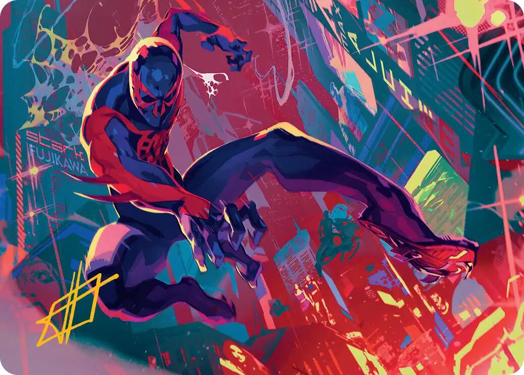 Spider-Man 2099 Art Card (Gold-Stamped Signature) [Marvel's Spider-Man Art Series] | Gear Gaming Bentonville