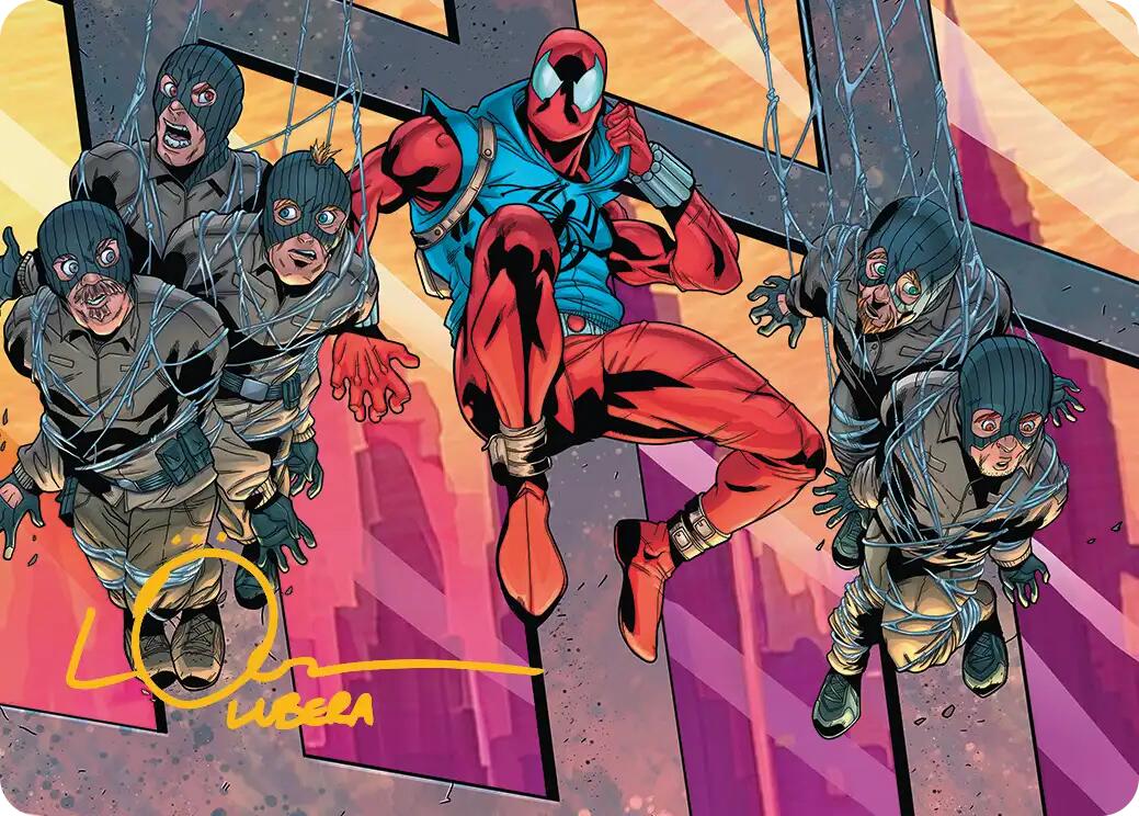 Scarlet Spider, Ben Reilly Art Card (Gold-Stamped Signature) [Marvel's Spider-Man Art Series] | Gear Gaming Bentonville