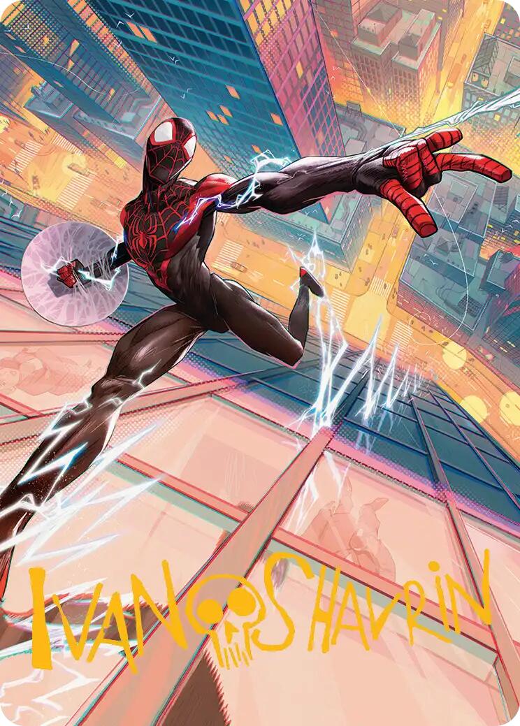 Ultimate Spider-Man Art Card (Gold-Stamped Signature) [Marvel's Spider-Man Art Series] | Gear Gaming Bentonville