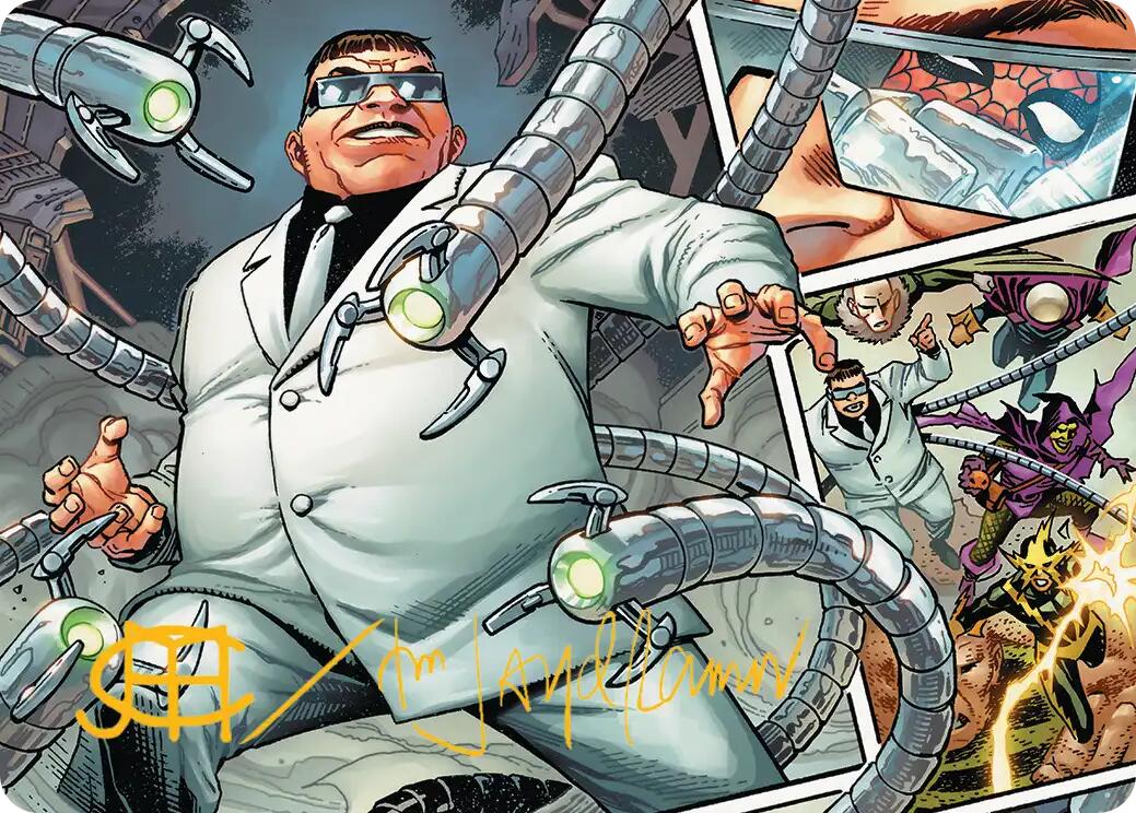 Doctor Octopus, Master Planner Art Card (48/54) (Gold-Stamped Signature) [Marvel's Spider-Man Art Series] | Gear Gaming Bentonville