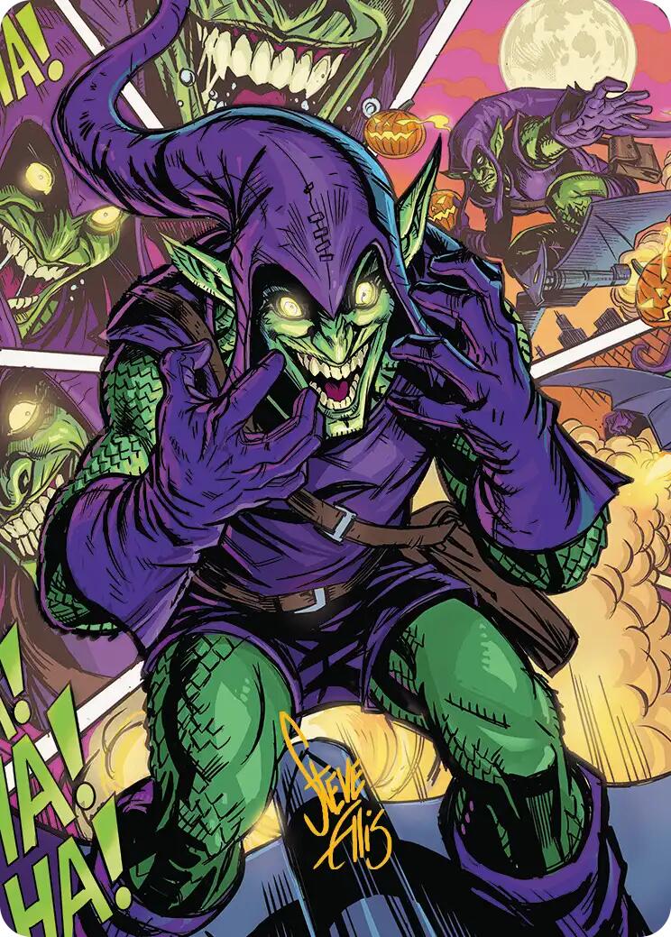 Green Goblin Art Card (49/54) (Gold-Stamped Signature) [Marvel's Spider-Man Art Series] | Gear Gaming Bentonville