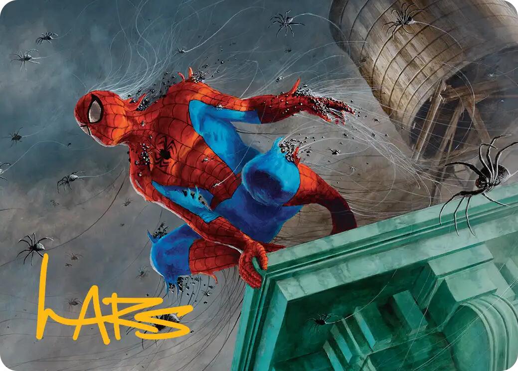 Spiders-Man, Heroic Horde Art Card (Gold-Stamped Signature) [Marvel's Spider-Man Art Series] | Gear Gaming Bentonville
