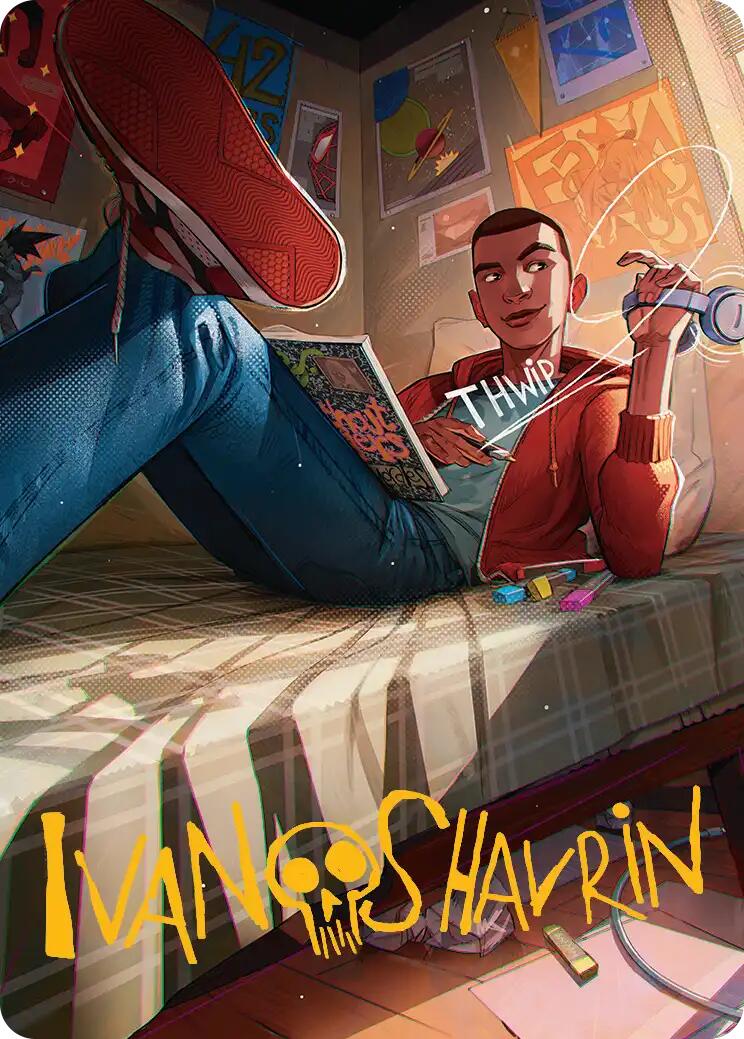 Miles Morales Art Card (Gold-Stamped Signature) [Marvel's Spider-Man Art Series] | Gear Gaming Bentonville
