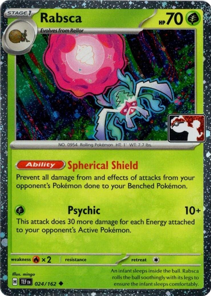Rabsca (024/162) (Cosmos Holo) [Prize Pack Series Seven] | Gear Gaming Bentonville