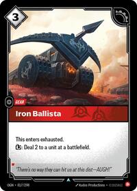 Iron Ballista [Origins] | Gear Gaming Bentonville