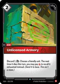 Unlicensed Armory [Origins] | Gear Gaming Bentonville