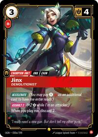 Jinx - Demolitionist (Alternate Art) [Origins] | Gear Gaming Bentonville