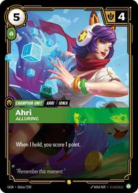 Ahri - Alluring (Alternate Art) [Origins] | Gear Gaming Bentonville