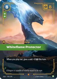Whiteflame Protector [Origins] | Gear Gaming Bentonville