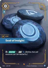 Seal of Insight [Origins] | Gear Gaming Bentonville