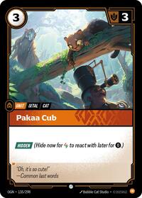 Pakaa Cub [Origins] | Gear Gaming Bentonville