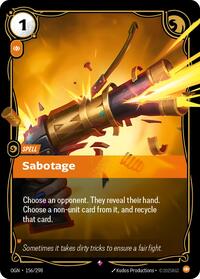 Sabotage [Origins] | Gear Gaming Bentonville