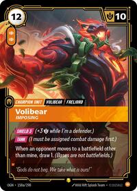 Volibear - Imposing (Alternate Art) [Origins] | Gear Gaming Bentonville