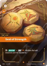 Seal of Strength [Origins] | Gear Gaming Bentonville