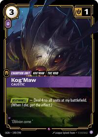 Kog'Maw - Caustic [Origins] | Gear Gaming Bentonville