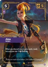 Jinx - Rebel (Alternate Art) [Origins] | Gear Gaming Bentonville