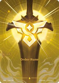 Order Rune (Alternate Art) [Origins] | Gear Gaming Bentonville