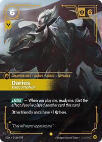 Darius - Executioner (Alternate Art) [Origins] | Gear Gaming Bentonville