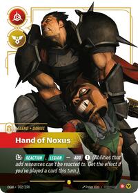Darius - Hand of Noxus (Overnumbered) [Origins] | Gear Gaming Bentonville