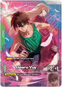 Heero Yuy (C+) (PB01) (ST02-010) [Gundam Promotional Cards] | Gear Gaming Bentonville