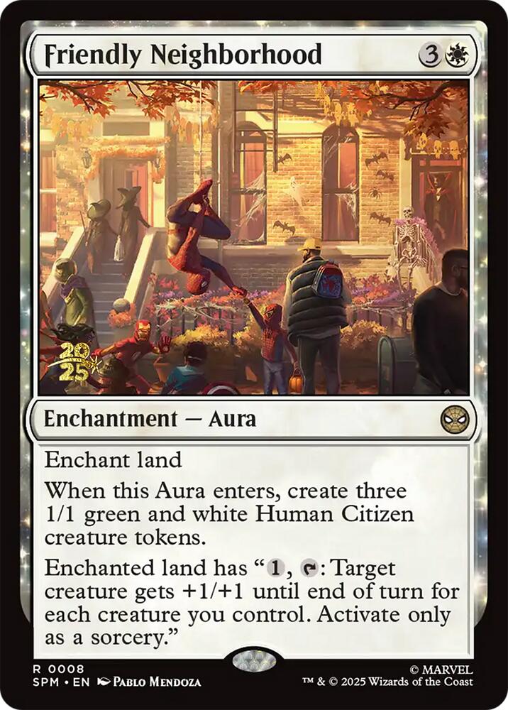 Friendly Neighborhood [Marvel's Spider-Man Prerelease Promos] | Gear Gaming Bentonville