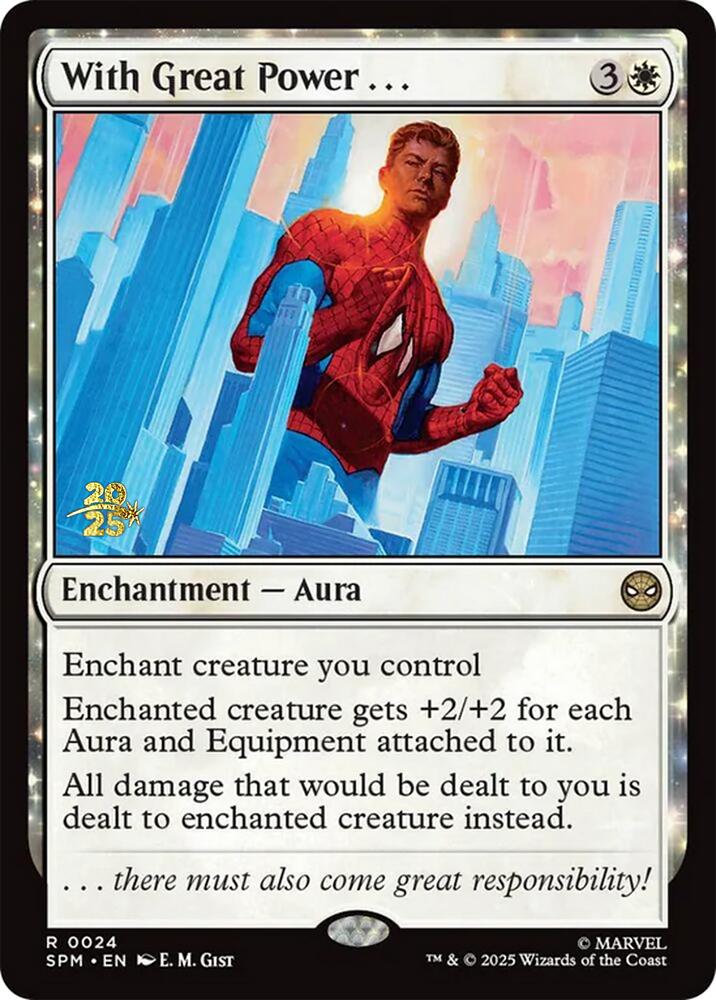With Great Power . . . [Marvel's Spider-Man Prerelease Promos] | Gear Gaming Bentonville