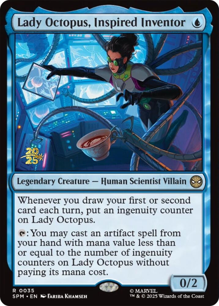 Lady Octopus, Inspired Inventor [Marvel's Spider-Man Prerelease Promos] | Gear Gaming Bentonville