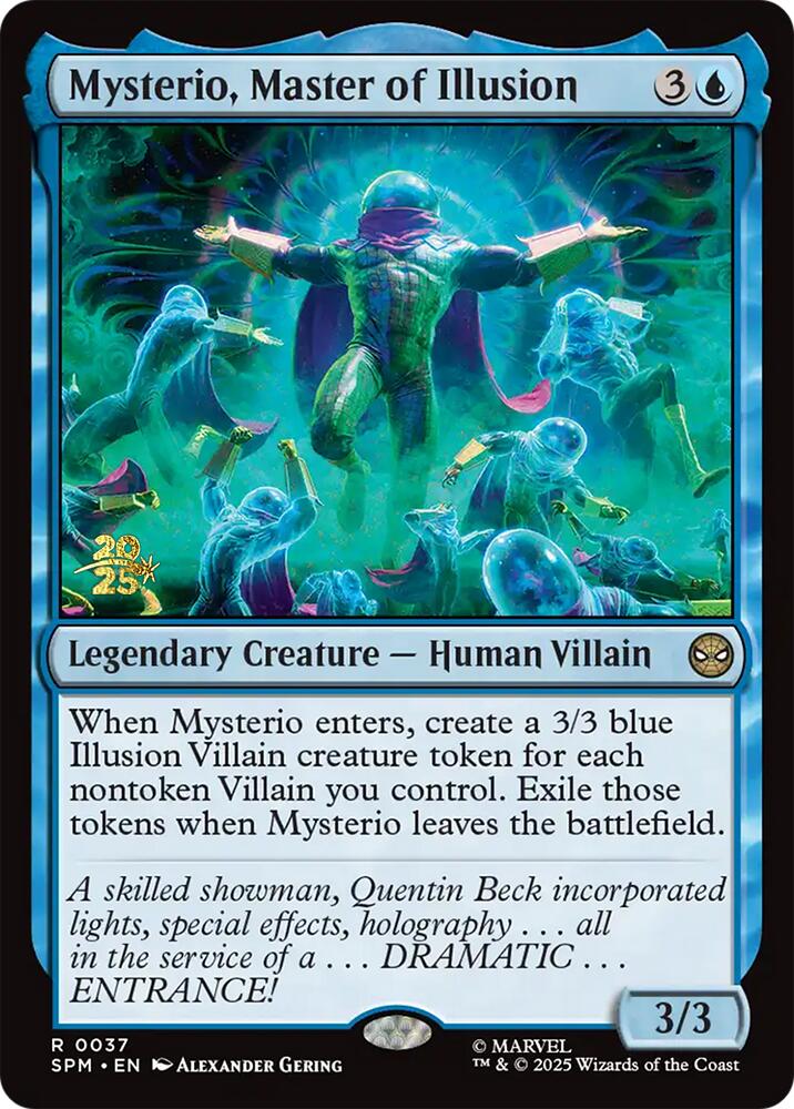 Mysterio, Master of Illusion [Marvel's Spider-Man Prerelease Promos] | Gear Gaming Bentonville