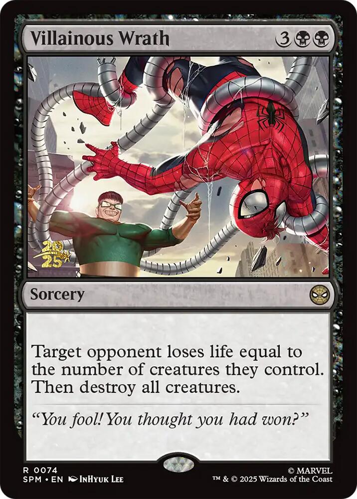 Villainous Wrath [Marvel's Spider-Man Prerelease Promos] | Gear Gaming Bentonville